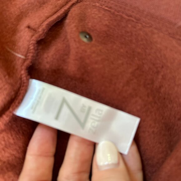 Nordstrom ZELLA New NWT Drape Neck Sweatshirt Topper Jacket Size Large - Picture 14 of 15